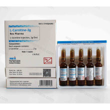 L-Carnitine Injection500mg / 5ml, 1g / 5ml, 2g / 5ml para o corpo emagrecimento e cosméticos &amp; Carnitina &amp; L-carnitina &amp; L carnitina